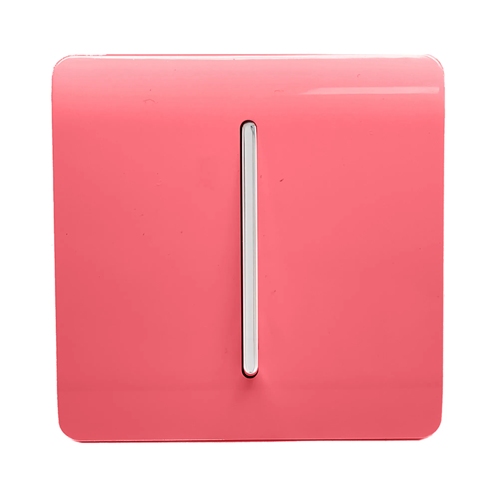 1 Gang Retractive Home Auto.Switch Strawberry